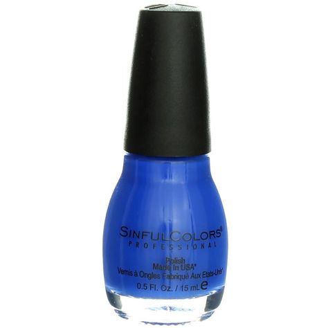 Nail Polish Blue, Sinful Colors Nail Polish, Beard Colour, Sinful Colors, Blue Nail Polish, Just For Men, Great Nails, Hair Detangler, Beard No Mustache