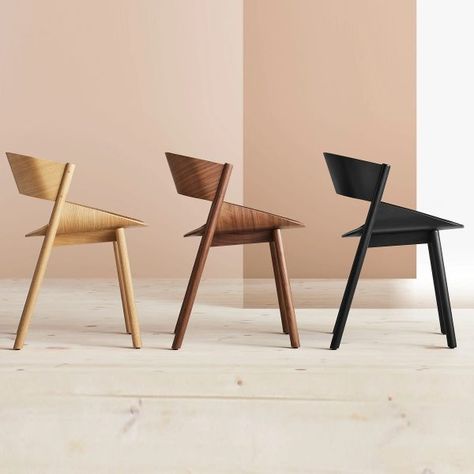 51 Wooden Chairs for Every Room in the Home: Interior Design Ideas Elegant Chair, Patricia Urquiola, Blu Dot, Wood Joinery, American Furniture, White Oak, Joinery, Dining Chair, Dining Area