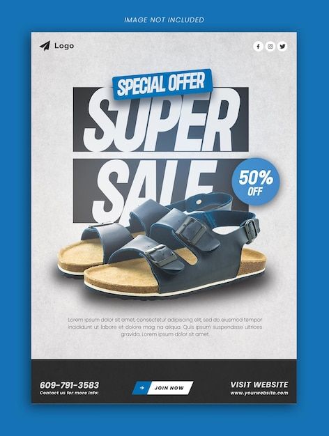 Product discount flyer design template p... | Premium Psd #Freepik #psd #technology #tech #brochure #store Product Display Flyer Design, Product Design Flyer, Discount Flyer Design, Tech Flyer Design, Discount Poster Design, Tech Brochure, Product Flyer Design, Product Flyer, Brochure Design Creative