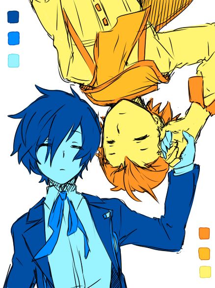 Minato x Ryoji Makoto Yuki X Ryoji, Persona 3 Ryoji X Minato, Ryoji X Minato, Makoto X Ryoji, Persona 3 Minato, Ryoji Mochizuki, Persona Fanart, Persona 3 Portable, Nuh Uh