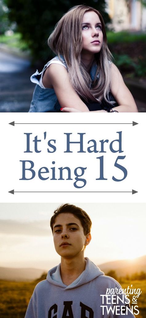 It's Hard To Be 15. #teens #tweens #parenting #kids #motherhood #adolescents  via @sunshineandhurricanes Raising Teenagers, Parenting Girls, Parenting Boys, Parenting Teenagers, Parenting Articles, Better Parent, Parenting 101, Parenting Books, Parenting Teens