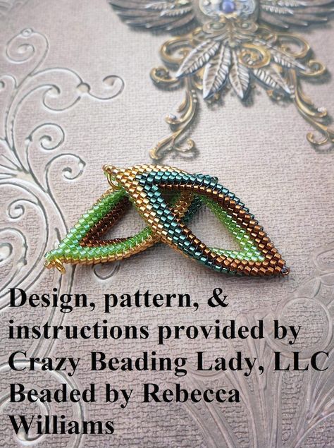 Some Fun Variations of Beaded Russian Leaves Earrings Tutorials / The Beading Gem Russian Leaf Pattern, Russian Leaf Tutorial, Beadwork Tutorial, Leaves Earrings, Easy Cash, Fusion Beads, Bead Weaving Tutorials, Beaded Leaf, Brick Stitch Earrings