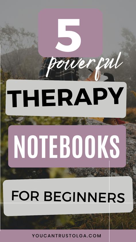 How to Journal For Therapy (5 Therapy Notebook Ideas) - self therapy journaling for beginners. How to choose the best therapy notebook and how they work. journal inspiration | mental health journaling | self care and wellness ideas | emotional healing | journal ideas | therapy journal | how to start a journal | therapy help | self therapy | stress relief | anxiety and depression How To Therapy Yourself, Therapy Notes Journal, How To Journal For Mental Health, Self Help Journal Ideas, How To Journal For Therapy, Therapy Journaling Layout, Journal Ideas Therapy, Healing Journal Ideas, Emotion Journal