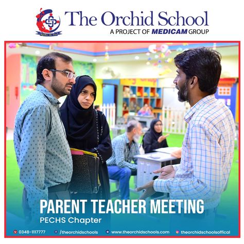 𝗕𝘂𝗶𝗹𝗱𝗶𝗻𝗴 𝗦𝘁𝗿𝗼𝗻𝗴𝗲𝗿 𝗣𝗮𝗿𝘁𝗻𝗲𝗿𝘀𝗵𝗶𝗽𝘀! 🤝✨ Picture Highlights: 3/3 Our recent Parent-Teacher Meeting at PECHS Chapter was all about collaboration, communication and discussing student progress. Together, we’re creating a brighter future for our young learners! #ParentTeacherMeeting #PartnershipForSuccess #TheOrchidSchool #TogetherWeCan #ShapingFutures Teacher Meeting, Parent Teacher Meeting, Parent Teacher, Parents As Teachers, Bright Future, Together We Can, Communication, Highlights, Parenting