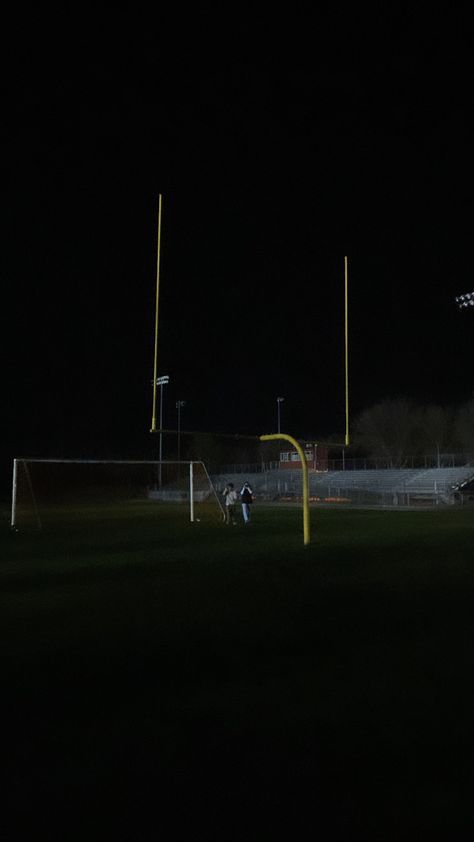 Soccer Field Aesthetic Night, Let You Go, Football Field, Vision Board 2023, Aesthetic Things, Just Wait, After Hours, Night Aesthetic, All American