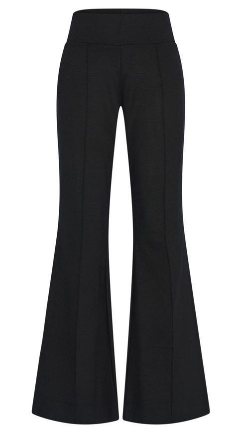 Flair Pants Outfit, Kulot Pants, Vietnam Clothes, Black Flared Trousers, Flair Pants, Graduation Suits, Back To School Fits, Trouser Outfit, Flared Leggings