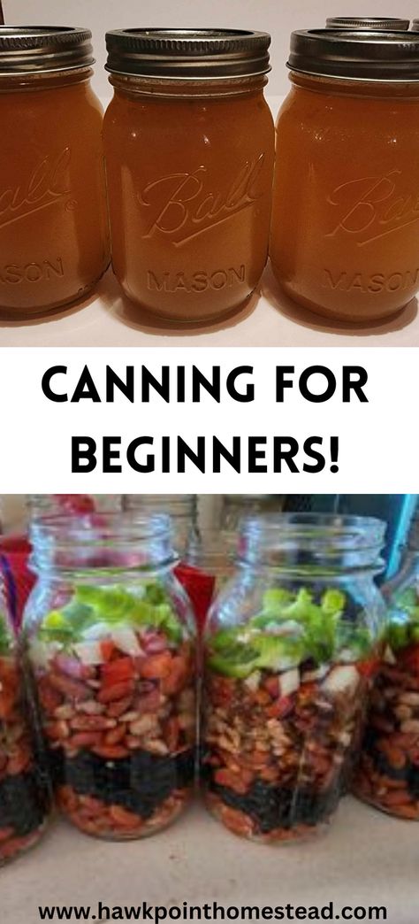 This post discusses the basics of canning. Pressure Canning and water canning and which one to use when, equipment for canning and all the basic steps on how to can! Canning is easy and fun and once you start you will not want to start. Learning how to preserve food is such a great skill and learning all the things you can possibly can is amazing! How To Can Anything, Water Canning, Canning Without A Pressure Cooker, Pressure Canning For Beginners, How To Can, Canning For Beginners, Canning Water, Canning Rack, Low Acid Recipes