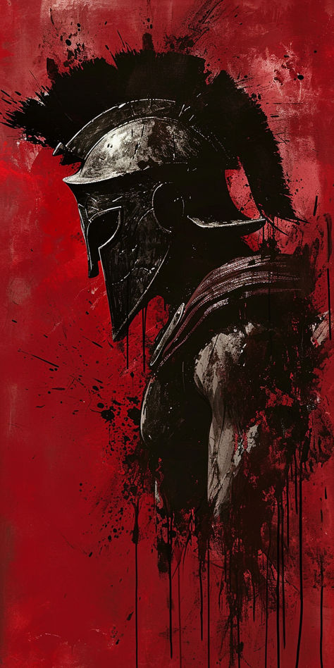 Spartan Wallpaper, Spartan Tattoo, Dp Wallpaper, Samurai Wallpaper, Warrior Concept Art, Warriors Wallpaper, Spartan Helmet, Spartan Warrior, Japon Illustration