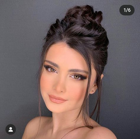 Simple Wedding Makeup, Round Face Makeup, Coffee Valentines, Prom Hairstyles For Long Hair, Makeup Eye Looks, Wedding Hair Inspiration, Short Hair Updo, Bride Makeup, Asian Hair