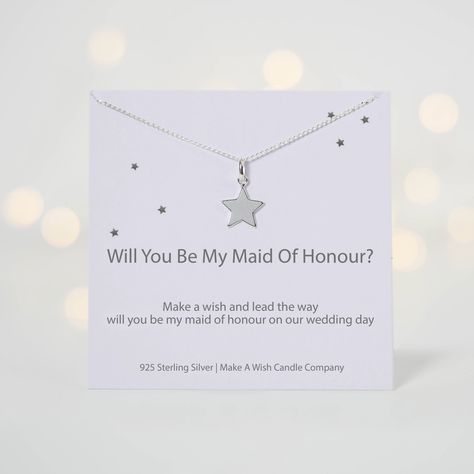 A personal favourite from my Etsy shop https://www.etsy.com/uk/listing/605207213/wish-bracelet-maid-of-honour-gift-maid Sorority Big Little Reveal, 21st Birthday Wishes, Sorority Necklaces, Unique Engagement Gifts, Engagement Gifts Newly Engaged, Wish Necklace, My 21st Birthday, Will You Be My Bridesmaid Gifts, Favourite Teacher