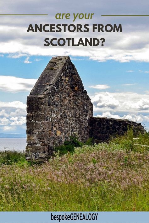 Are your ancestors from Scotland. Photo of the ruins of a Scottish church Scottish Genealogy, Best Genealogy Software, Genealogy Ireland, German Ancestry, Ancestry Book, Genealogy Ideas, Irish English, How To Use Ancestry.com, Irish Genealogy