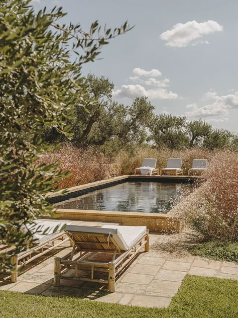 Garden Maintenance, Southern Italy, Old Farmhouse, Outdoor Swimming, Outdoor Dining Area, Stone House, Pool Designs, Elle Decor, Puglia