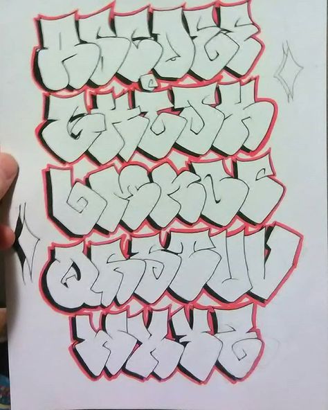 Throw alphabet from 2017 I never posted tell me what u think #sectoroner #sectoronegraff #graffitialphabet #letters #blackbookeverything… Throw Alphabet, Throw Up Letters, Throw Ups Graffiti, Throw Up, Graffiti Alphabet Wildstyle, Graffiti Alphabet Styles, Graffiti Lettering Alphabet, Graffiti Art Letters, Graffiti Wildstyle