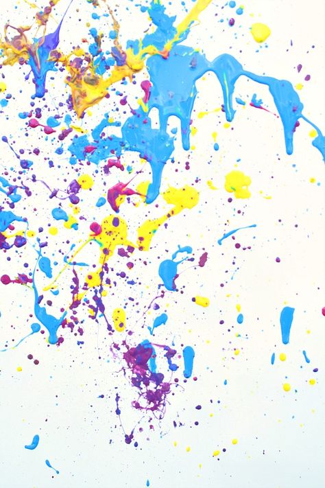 Art Activity For Kids, Paint Splatter Art, Action Art, Data Map, Splatter Art, Hand Painted Dress, Library Art, Art Activity, Art Activities For Kids