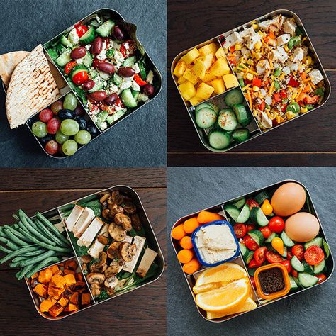 5 Lunches to Make With Portion-Control Containers | BODi Portion Fix Recipes, 21 Day Fix Lunch, Beach Body Recipes, 21 Day Fix Ideas, Quick Easy Lunch, Fixate Recipes, Beachbody Recipes, 21 Day Fix Meals, 21 Day Fix Recipes