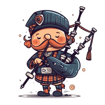 bagpipe,clipart,cartoon,musical instrument,art,fictional character,music,folk instrument,illustration,animated cartoon,drawing,costume hat Bagpipes Drawing, Instrument Illustration, Instrument Art, Scottish Bagpipes, Instruments Art, Scottish Culture, Doodle Ideas, Cartoon Clipart, Cartoons Png