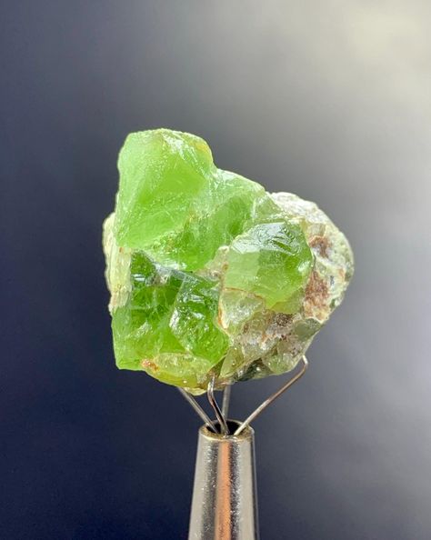 Natural olivian green color Peridot crystal specimen from supat mine Pakistan- raw Peridot, Peridot stone weight ; 10 gram  size ; 23.21.17 mm code : CH 1 Raw Peridot, Peridot Crystal, Peridot Stone, Green Colors, Green Color, Pakistan, Crystals, Stone, Green