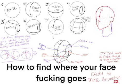 How to draw a face How To Draw Hairline, Ways To Draw Noses, Hairline Drawing, Homemade Garden Decorations, Draw A Face, Too Much Estrogen, Center Line, Nose Drawing, Nose Shapes