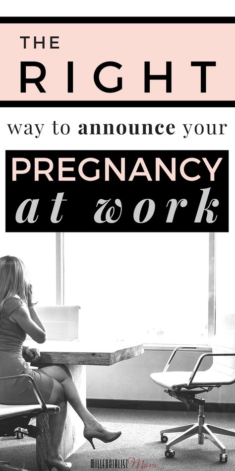 the right way to tell your boss you're pregnant. dos and don'ts to a working pregnancy. new mom tips | pregnancy tips | what to do when you get pregnant | maternity leave | preparing for baby | millennial mom problems | modern motherhood | working mom tips | office etiquette | #bossmom #workingmom Pregnant Tips, Lamaze Classes, Mom Problems, Working Mom Tips, Millennial Mom, Pumping Moms, Baby Sleep Problems, Preparing For Baby, Maternity Leave