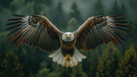 Birds Landscape, Eagle Soaring, Eagle In Flight, Eagle Wallpaper, Eagle Bird, Forest Background, Winter Mountain, Autumn Forest, Birds Of Prey