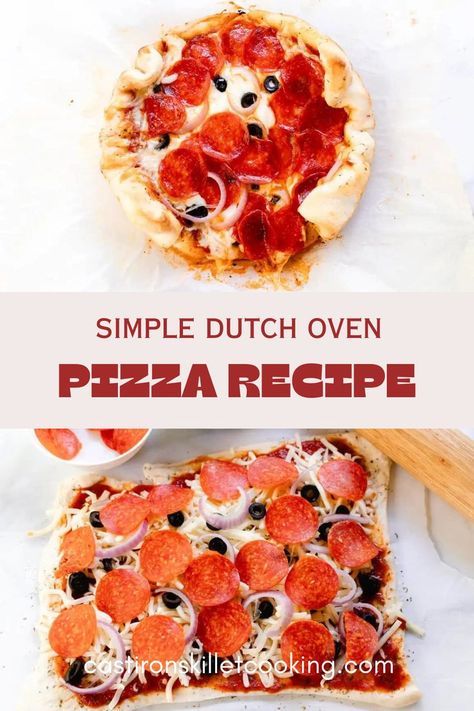 Have you heard about the recent surge in popularity of dutch oven pizza? After making this recipe, you’ll see why! pizza ideas, homeade pizza recipes, Dutch Oven Pizza, Pizza Crust Dough, Pizza Ideas, Oven Pizza, Deep Dish Pizza, Frozen Pizza, Pizza Slice, Pizza Recipe, Pizza Toppings