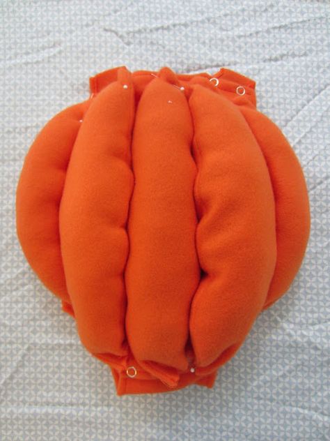 Baby Pumpkin Halloween Costume, Baby Pumpkin Costume, Fruit Costumes, Baby Pumpkin, Pumpkin Halloween Costume, Cheap Costumes, Orange Fleece, Last Halloween, Costume Tutorial