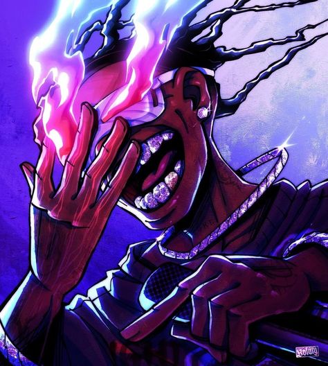 Travis Scott Cartoon Art, Travis Scott Fan Art, Travis Scott Cartoon, Travis Scott Icon, Travis Scott Drawing, Travis Scott Pfp, Pablo Escobar Poster, Travis Scott Art, Clout Collection