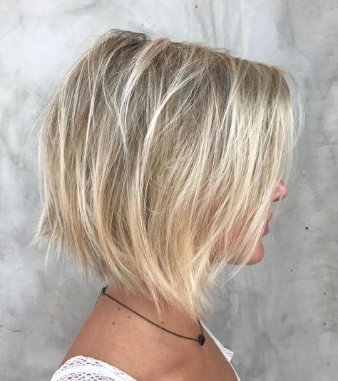 Blonde Balayage Bob, Κούρεμα Bob, Balayage Bob, Textured Haircut, Bob Hairstyles For Fine Hair, Haircuts For Fine Hair, Hair Reference, Blonde Balayage, Cool Haircuts