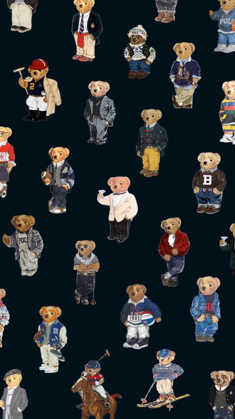 #miprimershuffle #myfirstshuffle Polo Bear Ralph Lauren, Saved Tattoo, Phone Wallpaper Quotes, Iphone Wallpaper Photos, Polo Bear, Bear Wallpaper, Cute Wallpaper Backgrounds, Ipad Wallpaper, Abstract Wallpaper