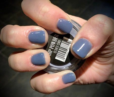 Gray Dip Nails, French Manicure Kit, Dip Powder Manicure, Revel Nail Dip Powder, Revel Nail Dip, Best Gel Nail Polish, Revel Nail, Color Of The Week, Winter Manicure