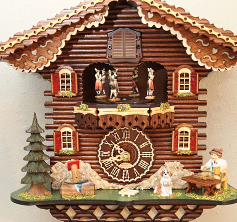 This ‘What You Need To Know Before You Buy A Cuckoo Clock’ post was first seen at Thrifty Nifty Mommy.  Sponsored by CuckooClocks.com, as always, all opinions are my own. Have you ever seen a cuckoo clock in person before?  If so, you know the magic they hold.  As a child, I loved seeing the […] The post What You Need To Know Before You Buy A Cuckoo Clock {+ GIVEAWAY!} appeared first on Thrifty Nifty Mommy. Clock Decor Living Room, Kingfisher Drawing, German Souvenirs, Clock On Wall, Diy Cuckoo Clock, Cuckoo Clock Decor Living Rooms, Felt Cuckoo Clock, Cuckoo Clock Wall Decor, Coocoo Clock