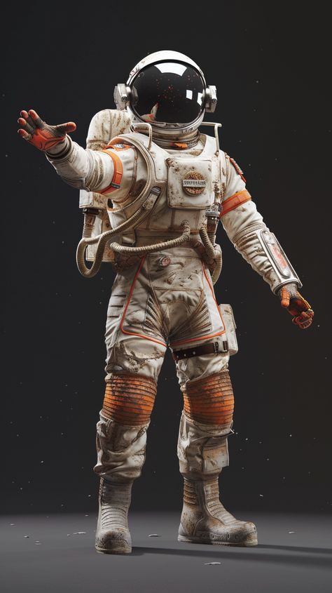 #MarsAstronaut #T-pose #StudioPhotography Mars Astronaut, Mars Tattoo, Astronaut Standing, T Pose, Inspirational Digital Art, Tattoo Leg, Photography Movies, Space Suit, Leg Tattoos