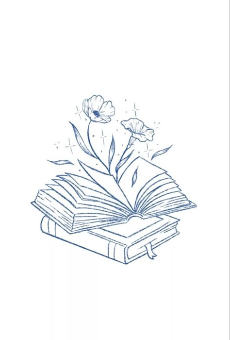 Book Vector Art, Book Tattoo Dainty, Dainty Book Tattoos For Women, Open Book Flower Tattoo, Book Flowers Tattoo, Open Book With Flowers Tattoo, Girl Reading Book Tattoo, Book With Flowers Drawing, Open Book Tattoo Ideas