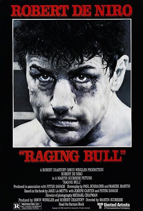 Raging Bull Poster, Sonny Corleone, Cathy Moriarty, 80s Movie Posters, Bob Fosse, Tennessee Williams, Septième Art, Raging Bull, Sports Movie