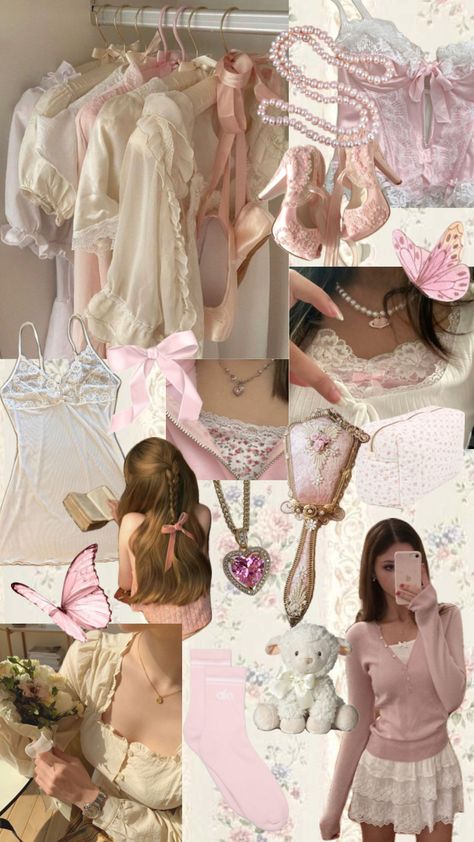 Soft girl style 🎀🧸☁️ Softy Outfits, Diff Aesthetics, Ballet Wallpaper, Soft Outfits, Soft Girl Style, Soft Girl Era, Girl Aesthetics, Photo Prompts, Be Soft