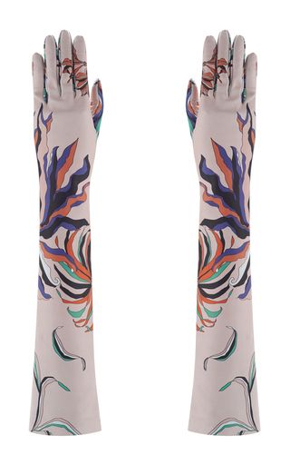 Printed Pink Lambskin Glove by EMILIO PUCCI for Preorder on Moda Operandi Printed Gloves, Pre Fall 2016, Fashion Gloves, Gloves Fashion, Vintage Gloves, Hand Gloves, Emilio Pucci, Womens Gloves, Fall 2016