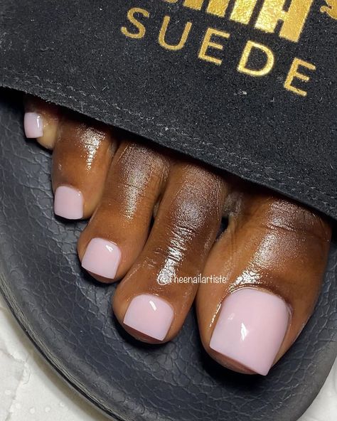 TheeNailArtiste💅🏾 on Instagram: “Finished, Filed and Application😍 it’s the colour for me what about you? #shortnails #toes #prettytoes #pink #pinktoes” Thailand Nails Designs, Opi Gel Nails, Toenail Designs, Gel Toe Nails, Acrylic Toes, Acrylic Toe Nails, Toe Nail Color, Pretty Toe Nails, Amazing Nails