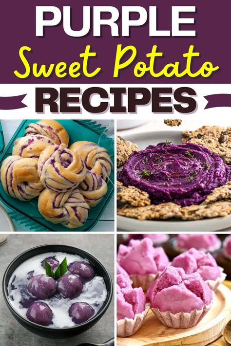 Purple Sweet Potato Recipes Benefits Of Purple Sweet Potatoes, Okinawa Purple Sweet Potato Recipes, Purple Sweet Potato Bread Recipe, Purple Sweet Potato Soup, Growing Purple Sweet Potatoes, Hawaiian Purple Sweet Potato Recipes, Purple Sweet Potato Powder Recipes, Purple Sweet Potato Dessert, Sweet Purple Potato Recipes