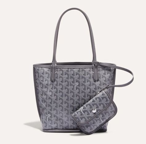 Goyard Anjou Mini Grey, Goyard Luggage, Anjou Mini, Goyard Anjou, Best Small Business Ideas, Small Business Ideas, Louis Vuitton Bag Neverfull, Small Bag, Business Ideas