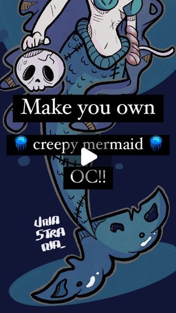 Make Your Own Oc Based On You, Mermaid Ideas Drawing, Art Inspo Traditional, Make Your Monster Challenge, Mermaid Oc Challenge, Make Your Own Oc Challenge, Cool Art Ideas Creative, Make A Oc Challenge, How To Draw Oc