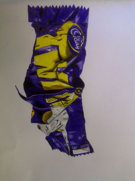 Twirl Chocolate Wrapper Leaving Cert, Sweet Wrappers, Chocolate Wrapper, Chocolate Wrappers, Chocolate Art, Year 7, Gcse Art, Expressive Art, Chocolate Bars