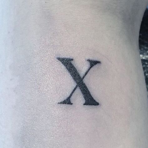 X Letter Tattoo On The Waist X Tattoo Design Letter, X Letter Tattoo, X Tattoo Letter, Letter X Tattoo, X Tattoo Design, Symbol Tattoos With Meaning, X Letter, Letter Tattoo, Initial Fonts