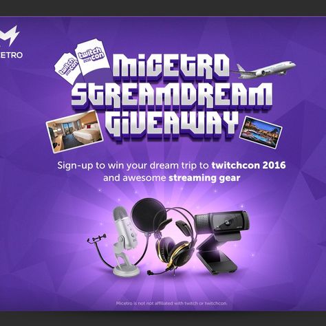 Twitchcon Sweepstakes Competition Ad by Y_Designs Web Banner Design, Custom Banners, Web Banner, Banner Ads, Banner Template, Travel Dreams, Banner Design, Dreaming Of You, ? Logo