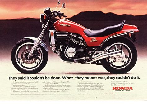 Honda Sabre, Motorcycle Magazine, Honda Vfr, Honda Bikes, The Turning, Honda S, New Honda, Turning Point, Magazine Ad