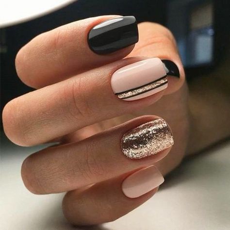 New Years Nail, New Years Nail Designs, New Years Nails, Classy Nail, Classy Nail Designs, Winter Nail Art, Winter Nail Designs, New Year's Nails, Coffin Nails Designs