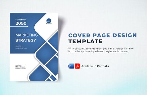 Cover Page Design Template in Word, PDF - Download - Template.net Essay Cover Page, Cover Page Design, Indesign Free, Magazine Cover Page, Project Cover Page, Cover Page Template, Proposal Cover, Portfolio Covers, Education Templates