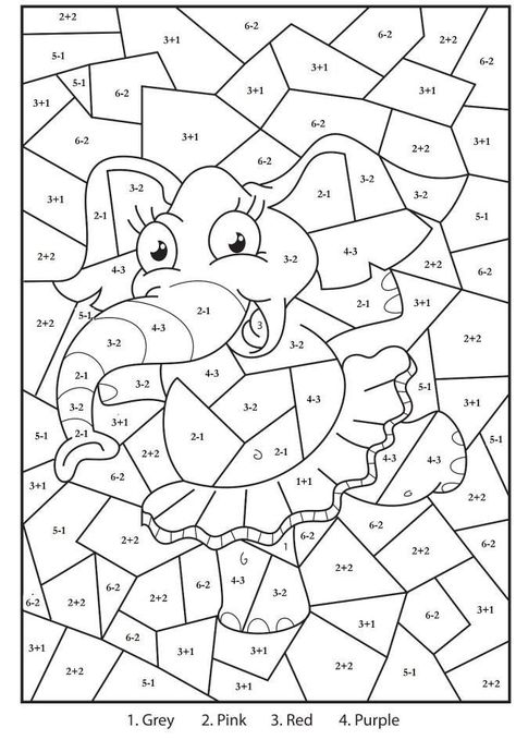 Addition Coloring Worksheet, Maths Colouring Sheets, Thanksgiving Math Worksheets, Coloring Worksheets For Kindergarten, Math Coloring Worksheets, Color By Number Printable, Free Printable Numbers, Kindergarten Colors, Number Game