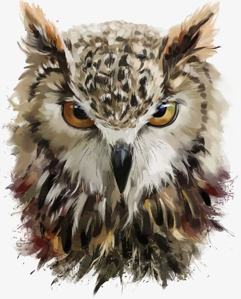 Owl Art Painting, Owl Artwork, Owl Tattoo Design, Owls Drawing, Owl Pictures, Soyut Sanat Tabloları, Beautiful Owl, Owl Painting, Owl Tattoo