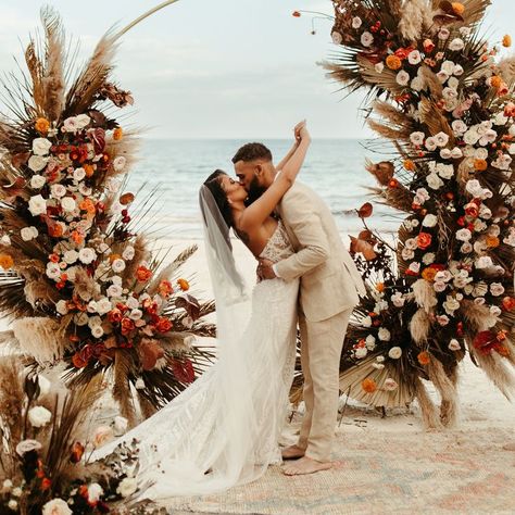 Civil Dress, Costa Rica Wedding, Wedding Beach Ceremony, Beach Ceremony, Ceremony Inspiration, Beach Elopement, Wedding Mood Board, Wedding Mood, Utah Weddings