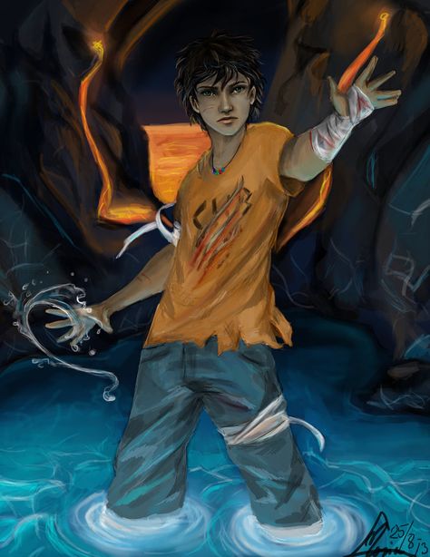 Percy in Tartarus Percy Jackson Film, Fan Art Avatar, Percy Jackson Fanart, Fan Art Anime, Percy And Annabeth, Jason Grace, Percy Jackson Fan Art, Percy Jackson Characters, Magnus Chase